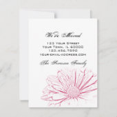 De roze Verandering van het Effect van de Bloem va Aankondiging (Voorkant)