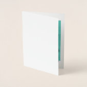 De Roze Viering Folie Kaarten (Voorkant)