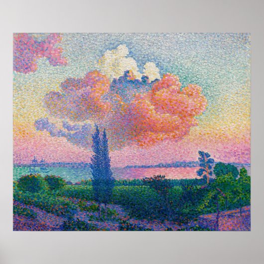 De Roze Wolk (1896) Poster (Voorkant)