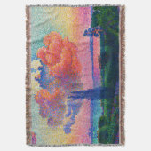  De Roze Wolk (1896) schilderij Deken (Voorkant Verticaal)