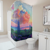  De Roze Wolk (1896) schilderij Douchegordijn (In situ)