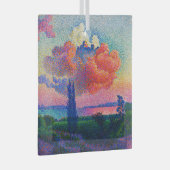  De Roze Wolk (1896) schilderij Glas Ornament (Voorkant Rechts)