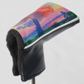  De Roze Wolk (1896) schilderij Golfheadcover (3/4 voorkant)