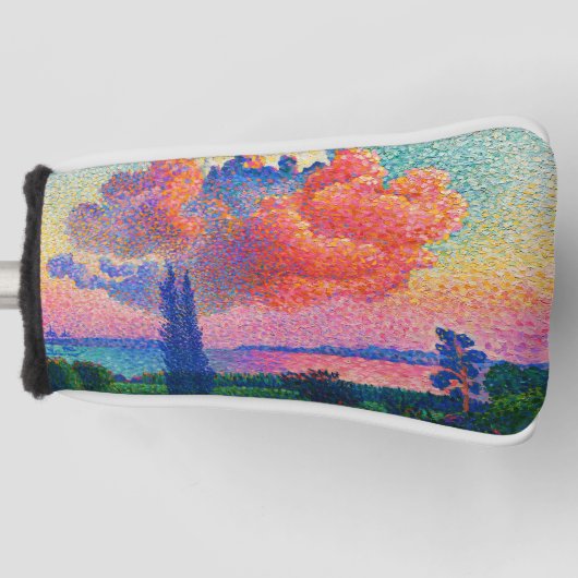  De Roze Wolk (1896) schilderij Golfheadcover (Voorkant)