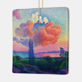  De Roze Wolk (1896) schilderij Keramisch Ornament (Links)