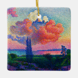  De Roze Wolk (1896) schilderij Keramisch Ornament