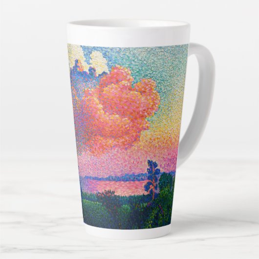  De Roze Wolk (1896) schilderij Latte Mok (Rechterhoek)