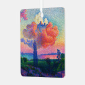  De Roze Wolk (1896) schilderij Metalen Ornament (Voorkant links)