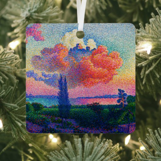  De Roze Wolk (1896) schilderij Metalen Ornament (Insitu)