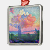  De Roze Wolk (1896) schilderij Metalen Ornament (Links)