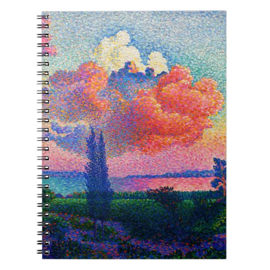 De Roze Wolk (1896) schilderij Notitieboek (Voorkant)