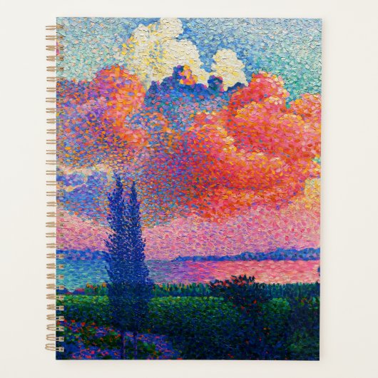 De Roze Wolk (1896) schilderij Planner (Voorkant)