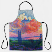  De Roze Wolk (1896) schilderij Schort (Voorkant)