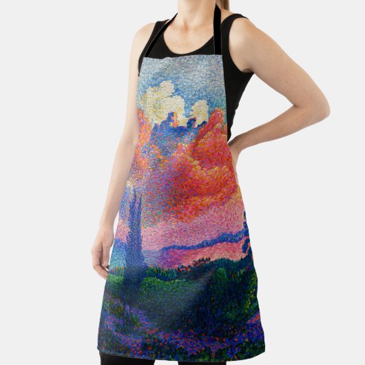  De Roze Wolk (1896) schilderij Schort (Insitu)