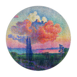  De Roze Wolk (1896) schilderij Snijplank