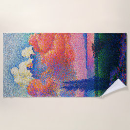  De Roze Wolk (1896) schilderij Strandlaken