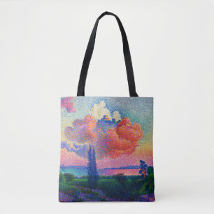 De Roze Wolk (1896) schilderij Tote Bag
