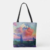  De Roze Wolk (1896) schilderij Tote Bag (Achterkant)