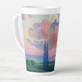 De roze wolk, schilderij van Henri-Edmond Cross Latte Mok (Linkerhoek)