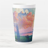 De roze wolk, schilderij van Henri-Edmond Cross Latte Mok (Voorkant)