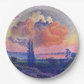 De roze wolk van Henri-Edmond Cross Papieren Bordje (Voorkant)