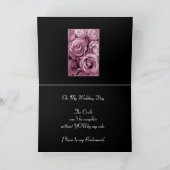 De ROZE ZUSTER van Rozen is Mijn Bruidsmeisje (Binnen)