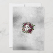 De Rozen en de schedel van de geboorte het Decenni Kaart (Achterkant)