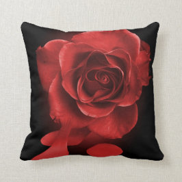 De rozen rood schilderen kussen
