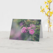 De Rozen van de kool Kaart (Gele Bloem)