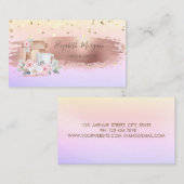 De Rozen van de mixer, de Slag van de Borstel van  Visitekaartje (Voorkant / Achterkant)