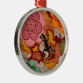 De rozen van de woestijn metalen ornament (Rechts)