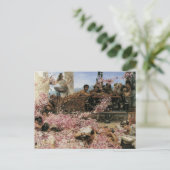 De Rozen van Heliogabalus, 1888 Briefkaart (Staand voorkant)