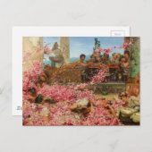 De Rozen van Heliogabalus door Lawrence Alma-Tadem Briefkaart (Voorkant / Achterkant)