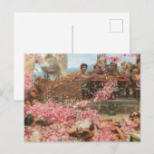 De Rozen van Heliogabalus door Sir Lawrence Alma-T Briefkaart (Voorkant / Achterkant)