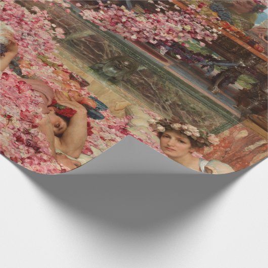 De Rozen van Heliogabalus (Oude Romeinse Luxe) Cadeaupapier (Hoek)