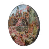 De Rozen van Heliogabalus (Oude Romeinse Luxe) Dartbord (Voorkant Rechts)