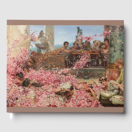 De Rozen van Heliogabalus (Oude Romeinse Luxe) Gastenboek (Voorkant)