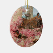 De Rozen van Heliogabalus (Oude Romeinse Luxe) Keramisch Ornament (Rechts)