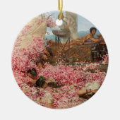 De Rozen van Heliogabalus (Oude Romeinse Luxe) Keramisch Ornament (Voorkant)