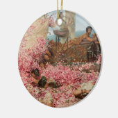 De Rozen van Heliogabalus (Oude Romeinse Luxe) Keramisch Ornament (Links)