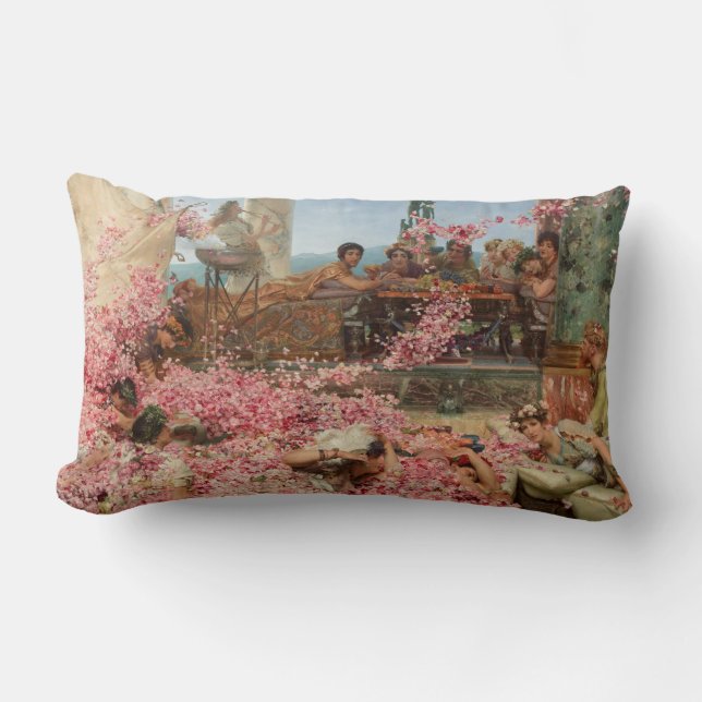 De Rozen van Heliogabalus (Oude Romeinse Luxe) Kussen (Voorkant)