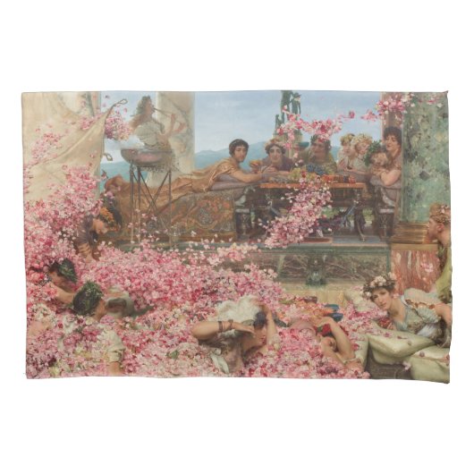 De Rozen van Heliogabalus (Oude Romeinse Luxe) Kussensloop (Voorkant)