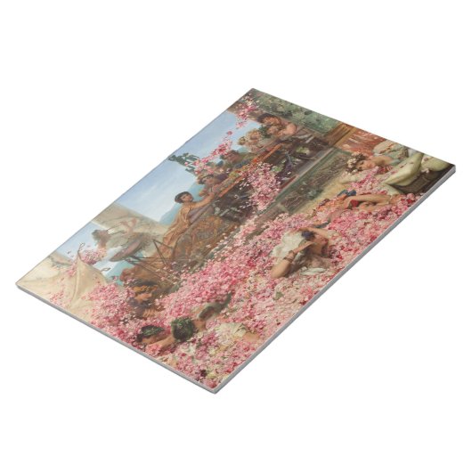 De Rozen van Heliogabalus (Oude Romeinse Luxe) Notitieblok (Schuin)