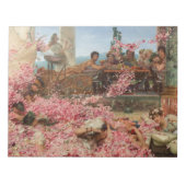 De Rozen van Heliogabalus (Oude Romeinse Luxe) Notitieblok (Voorkant)