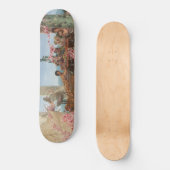 De Rozen van Heliogabalus (Oude Romeinse Luxe) Persoonlijk Skateboard (Voorkant)