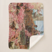 De Rozen van Heliogabalus (Oude Romeinse Luxe) Sherpa Deken (Voorkant)