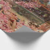 De Rozen van Heliogabalus Sir Lawrence Alma-Tadema Cadeaupapier (Hoek)