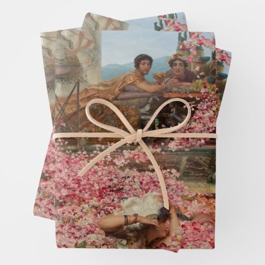 De Rozen van Heliogabalus Sir Lawrence Alma-Tadema Inpakpapier Vel (In situ)