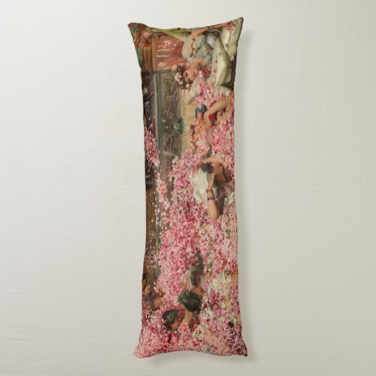 De Rozen van Heliogabalus Sir Lawrence Alma-Tadema Lichaamskussen (Achterkant (Verticaal))
