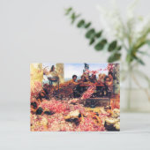 De Rozen van het Briefkaart Heliogabalus (Staand voorkant)